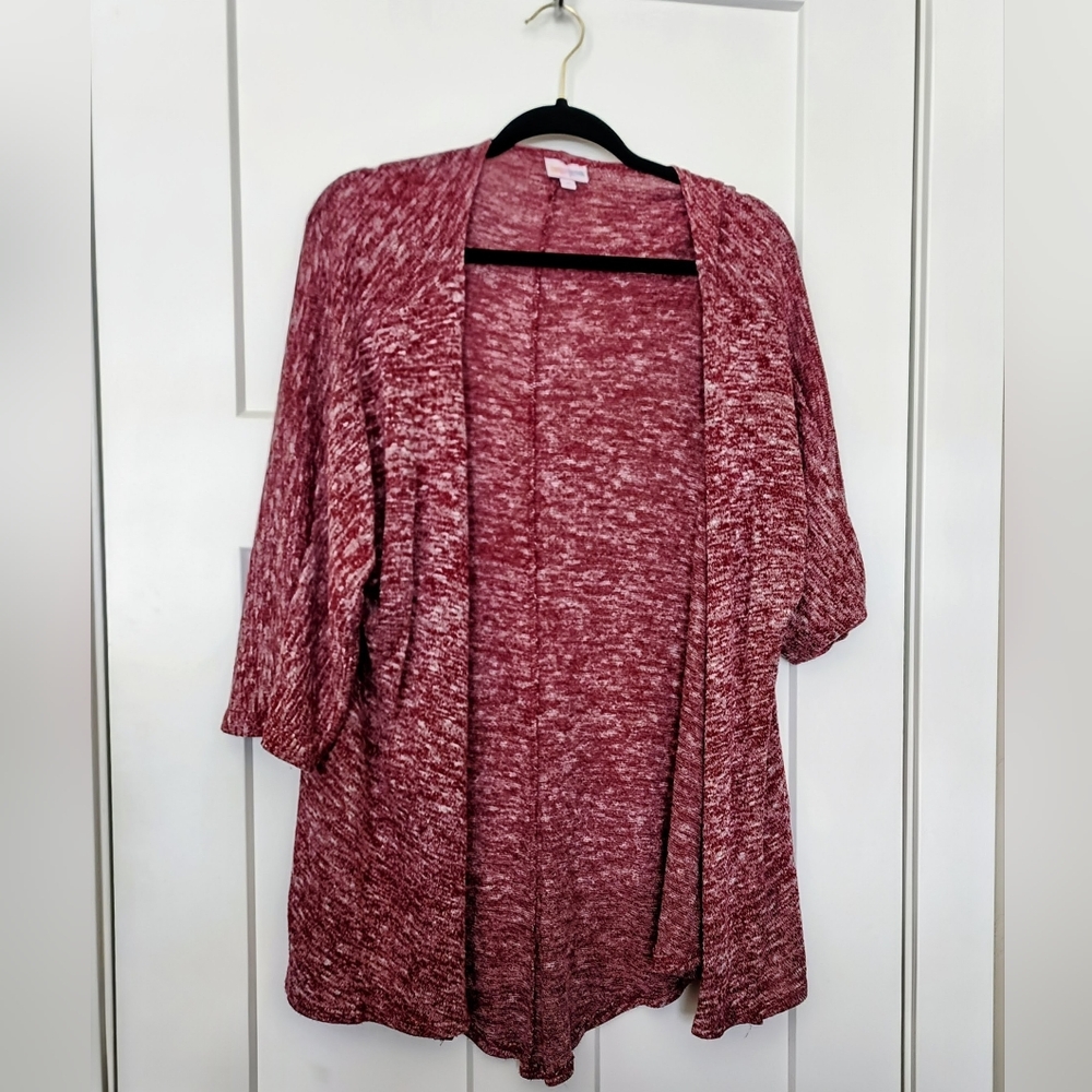 Small 3/4 Length Open Cardigan